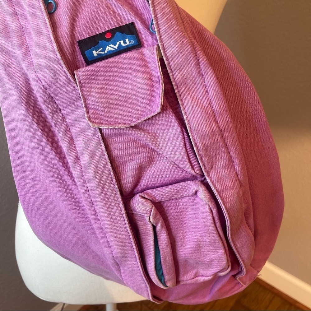 Kavu Rope Sling Bag Pink/Purple Color - Picture 3 of 12